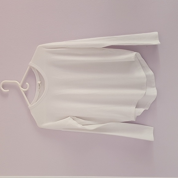 Rag & bone basic Long Sleeved Pullover Shirt White Size XS - Picture 6 of 15